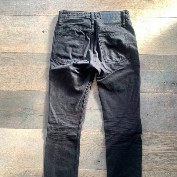 Rag & Bone Black Organic Cotton Maya Jeans - Picture 3 of 5